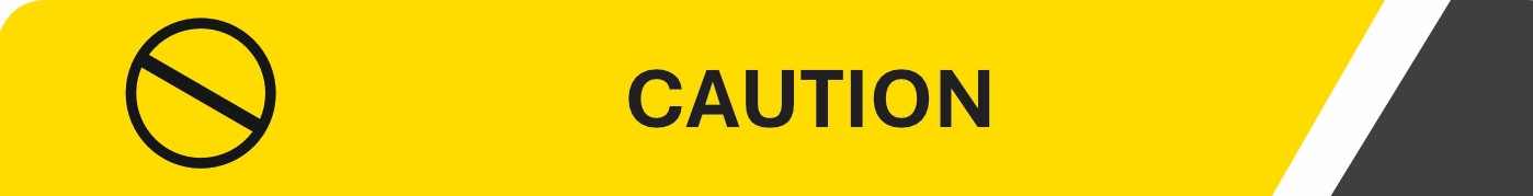caution